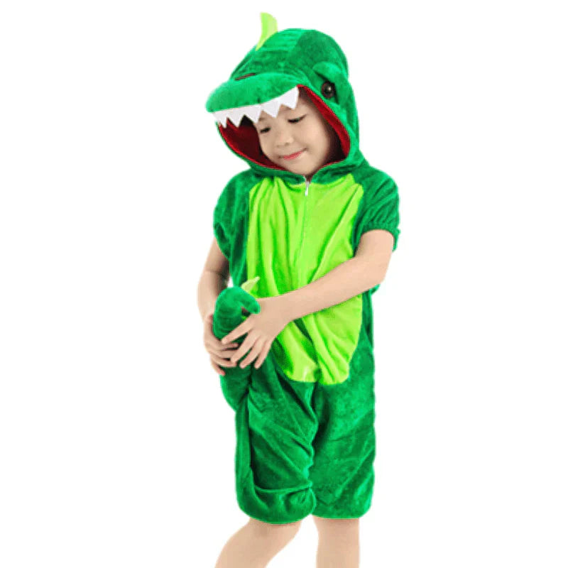 Fantasia de Dinossauro Infantil Verde